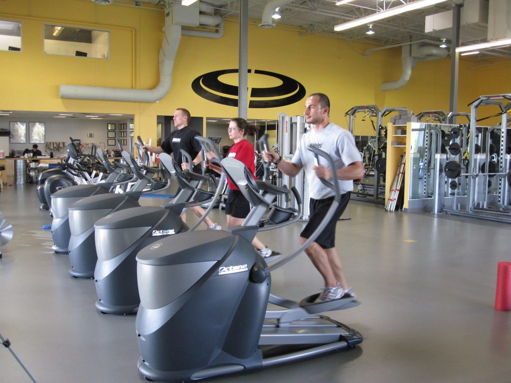 Athletic Facilities are one of the markets served by Octane Fitness.