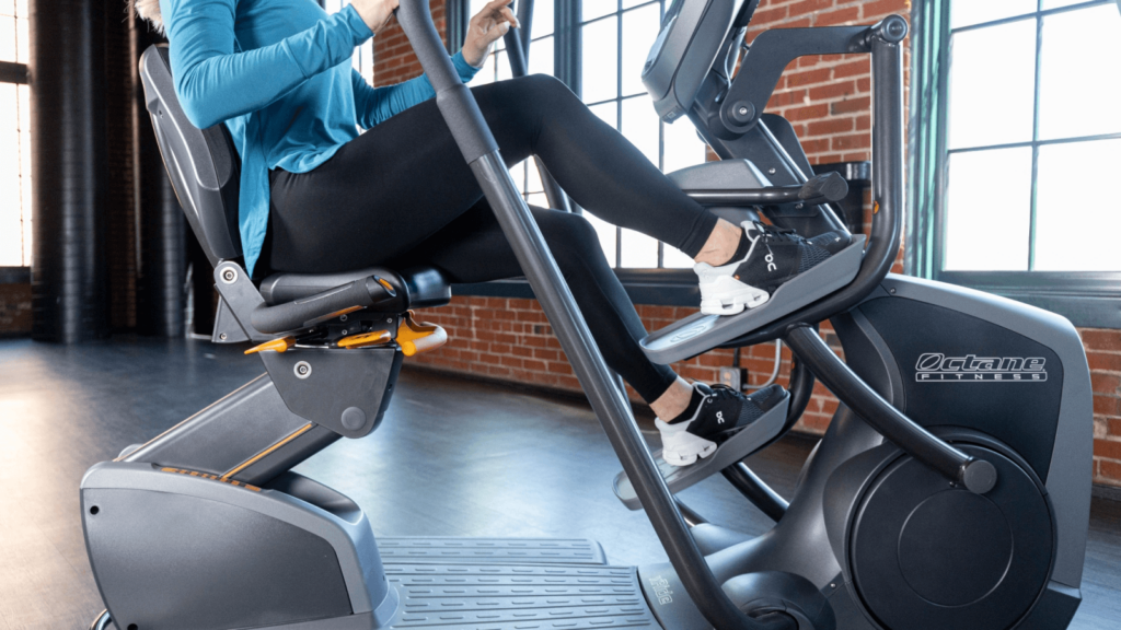 Commercial Recumbent Elliptical From Octane Fitness